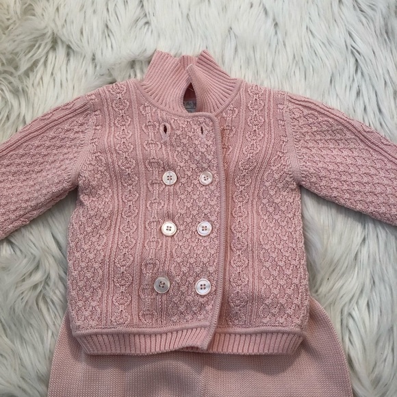 Chant De Joie Knit Sweater Set Light Pink - Picture 3 of 8
